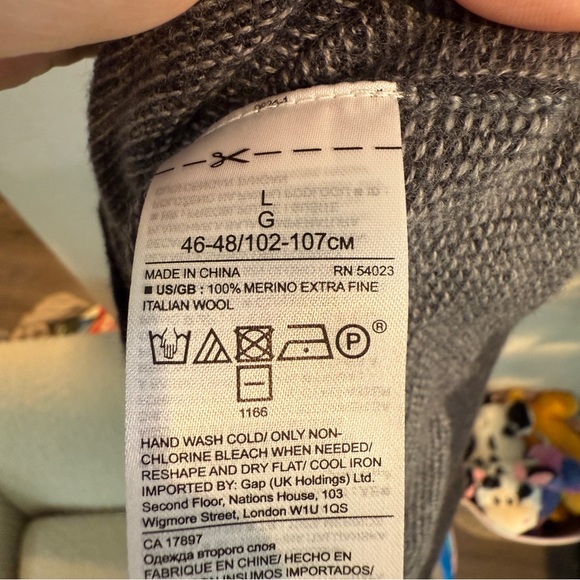 Extra fine marino wool sweater - Picture 3 of 4